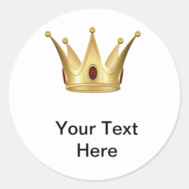 Sticker King Crown (Devant)
