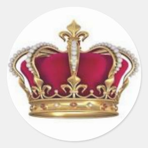 Sticker King et Queen Crown