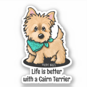 Sticker KiniArt Cairn Terrier