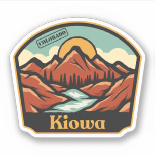 Sticker Kiowa, Colorado