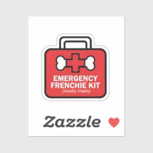 Sticker Kit de traitement d'urgence pour Bouledogue França