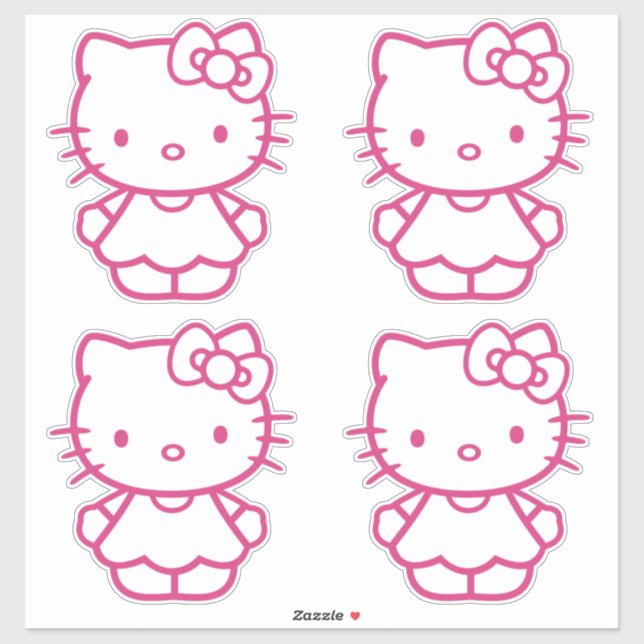 Sticker Kitty (Feuille)
