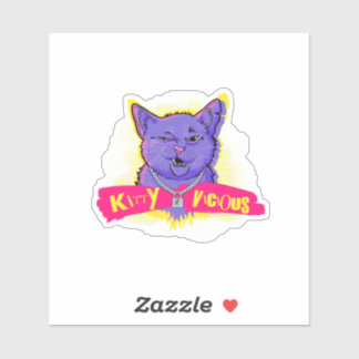 Sticker Kitty Vicious 