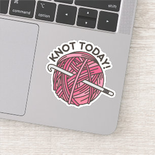 Sticker Knot Today Crochet étanche
