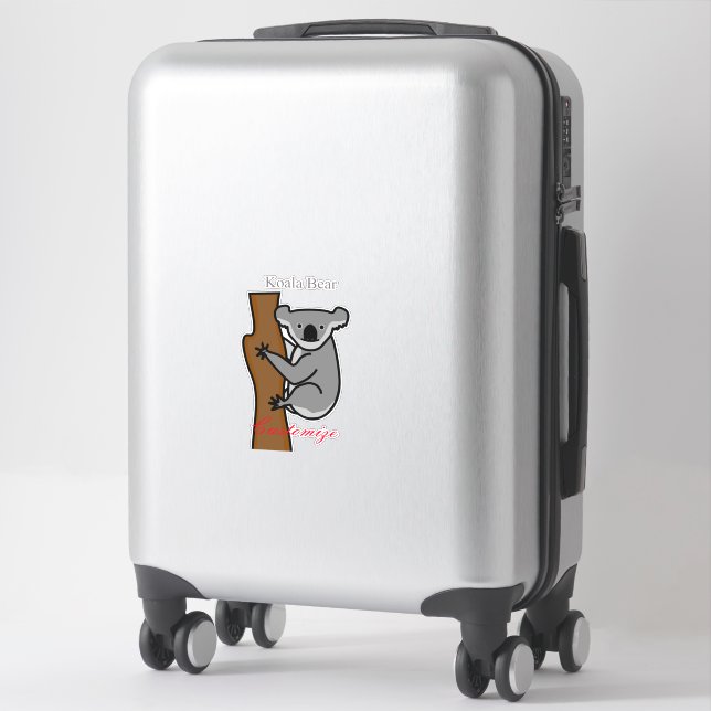 Sticker Koala Bear Escalade Tree Thunder_Cove (Sur valise)