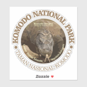 Sticker Komodo NP