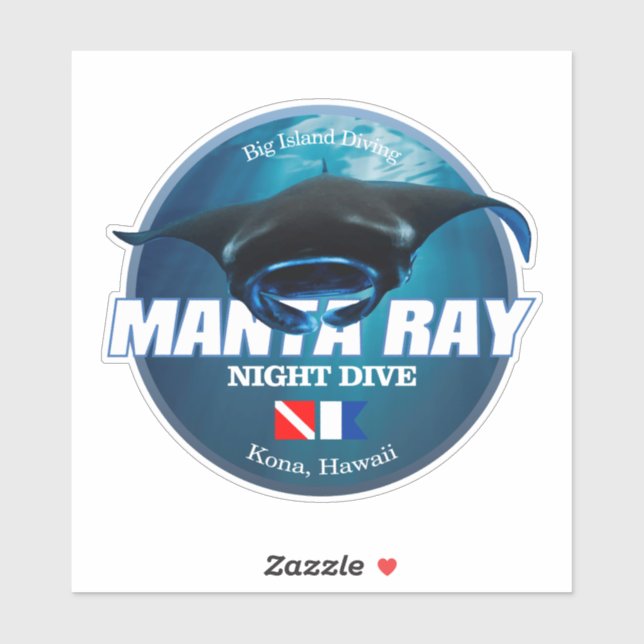 Sticker Kona Night Dive (DD2) (Feuille)