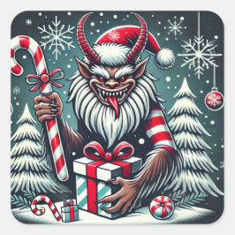 Sticker Krampus de Noël