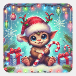 Sticker Krampus de Noël
