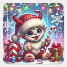 Sticker Krampus de Noël