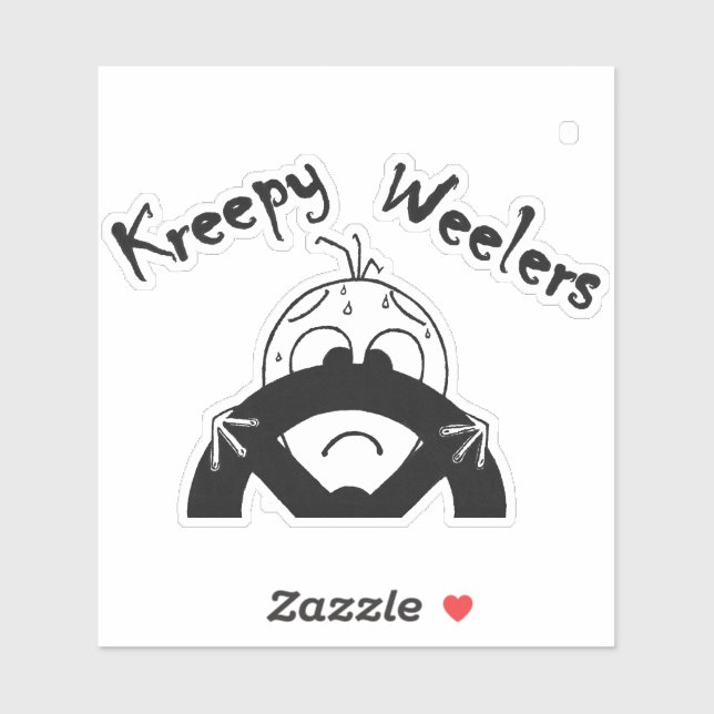 Sticker Kreepy Weelers (Feuille)