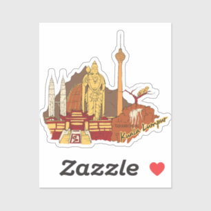 Sticker Kuala Lumpur