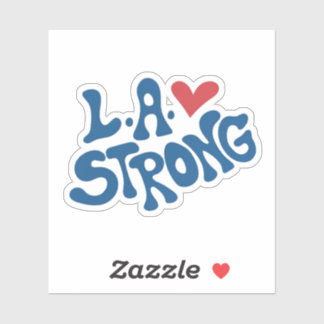 Sticker L.A. Strong, California Wildfire support