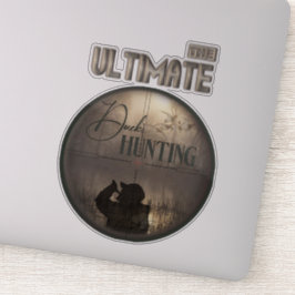 Sticker La chasse ultime au canard