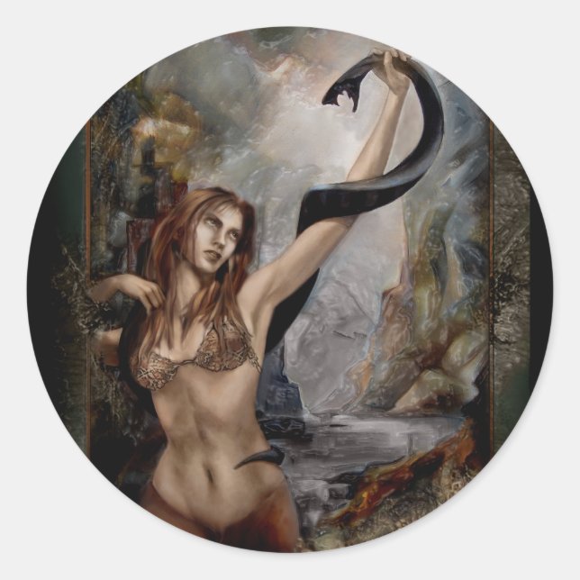 Sticker "La Confrontation" (Devant)