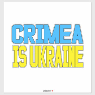 Sticker La Crimée est l'Ukraine