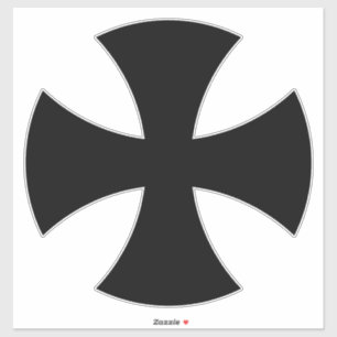 Sticker La Croix noire des Chevaliers Teutoniques