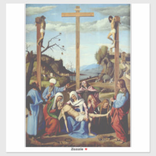 Sticker La Déposition de Jésus-Christ Iconographie Sacrée