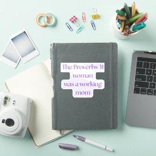 Sticker La femme des Proverbes 31 était une mère active