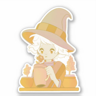 Sticker La jeune sorcière