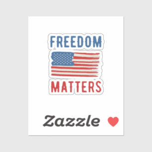 Sticker La liberté est importante