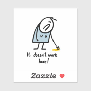 Sticker La magie ne fonctionne pas