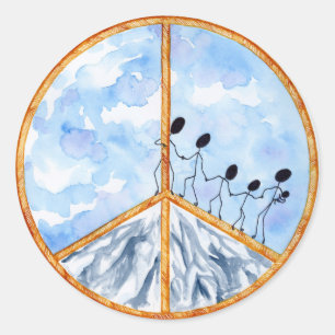 Sticker "La Paix Commence Avec Moi"