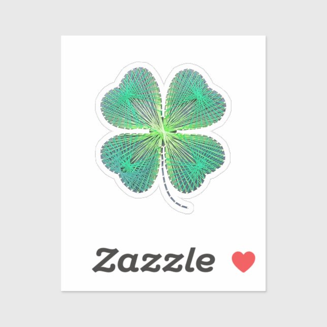 Sticker La Saint-Patrick (Feuille)