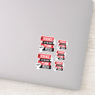 STICKER LA SCIENCE EST LE NOUVEAU ROCHER DE PUNK