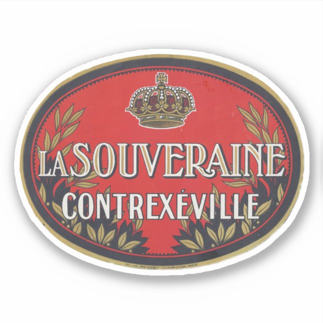 Sticker La Souveraine Contrexeville (Devant)