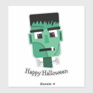 Sticker La tête du monstre Frankenstein
