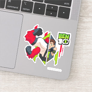 Sticker La transformation de l'ADN Ben 10