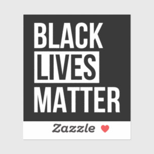 Sticker La vie noire importe