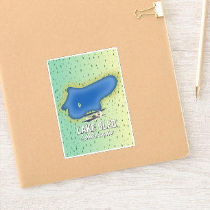 Sticker Lac Bled Slovénie