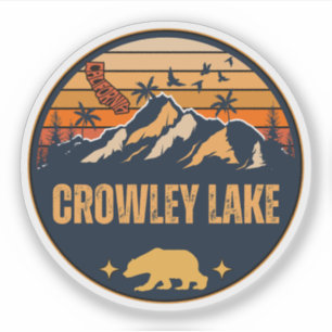 Sticker Lac Crowley, Californie