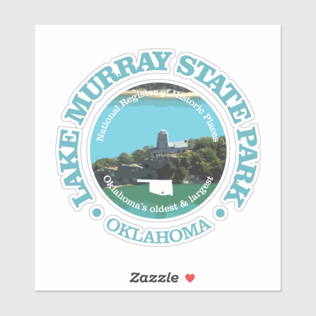 Sticker Lac Murray SP (Feuille)