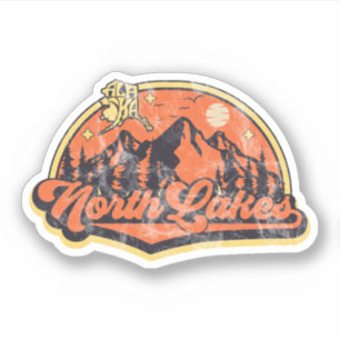 Sticker Lacs du Nord, Alaska