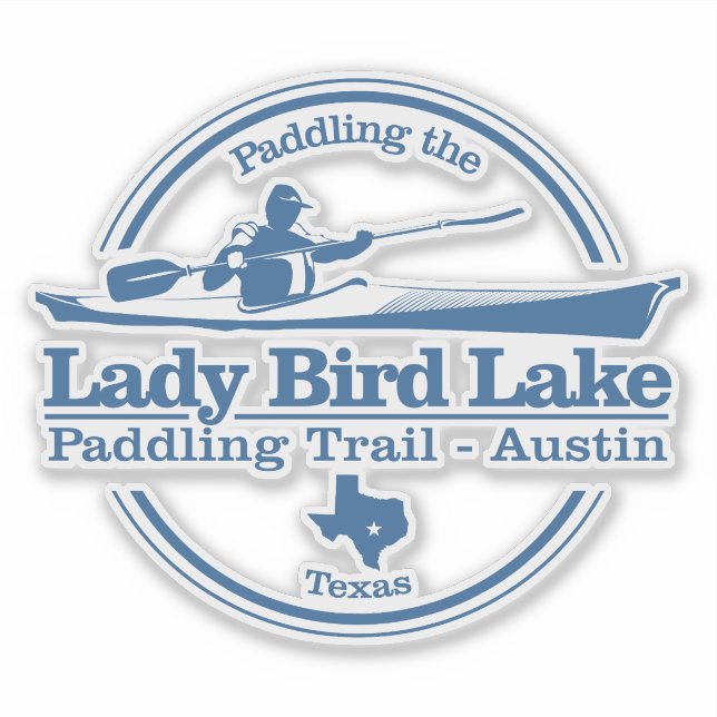 Sticker Lady Bird Lake (SK) (Devant)