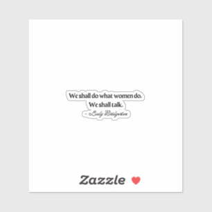 Sticker Lady Bridgerton