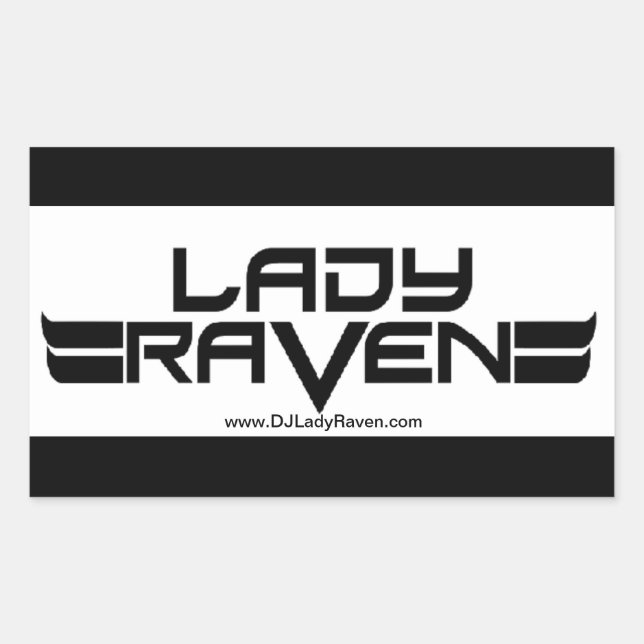Sticker Lady Raven (Devant)
