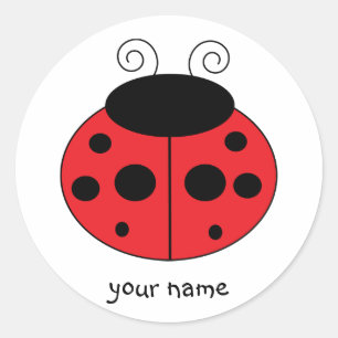 Sticker Ladybug personnalisé