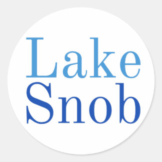 Sticker Lake Snob — plaisir et plage