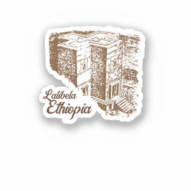 Sticker Lalibela Ethiopia (Recto)