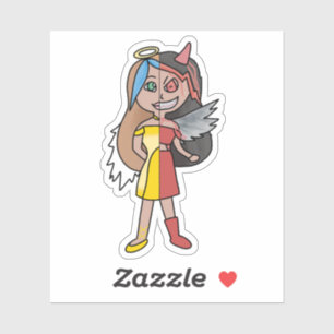 Sticker L'ange dangereux