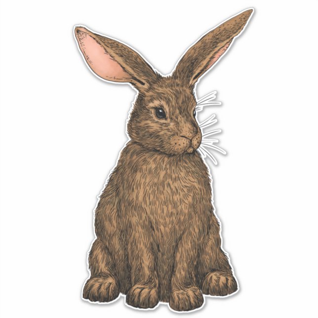 Sticker Lapin 3 (Devant)