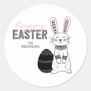 Sticker lapin lapin de Pâques