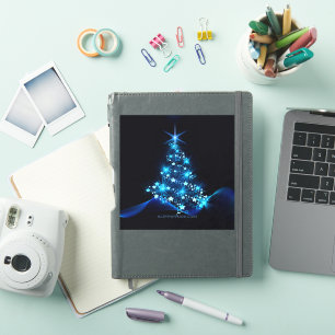 Sticker l'arbre de Noël stylisé et lumineux de SlipperyJoe