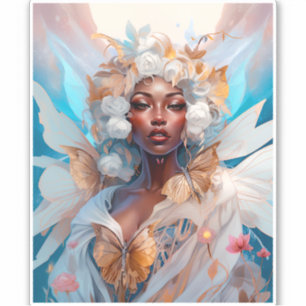 Sticker L'art de la reine fée noire