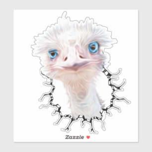 Sticker L'Art Emu Lumineux