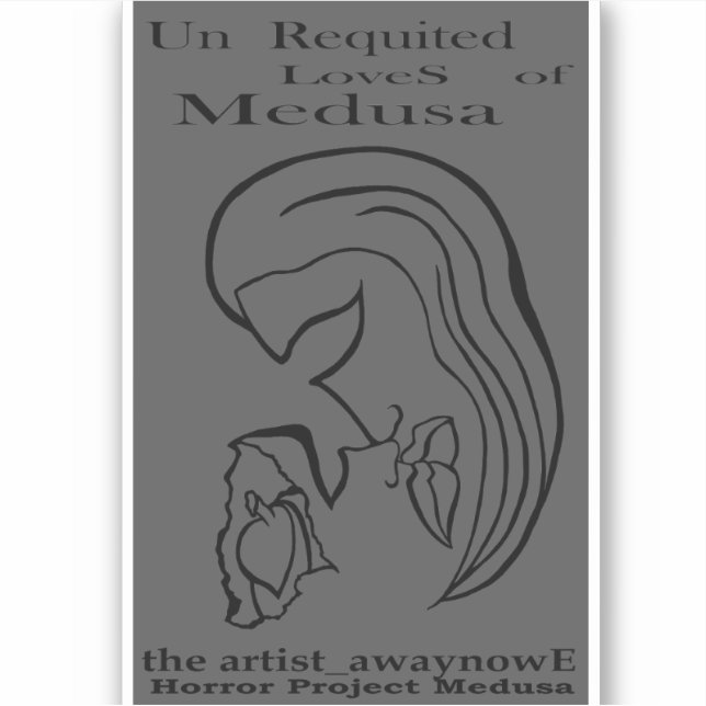 Sticker l'artiste_awaynowE UR LoveS V6 gDrawing Horror (Devant)